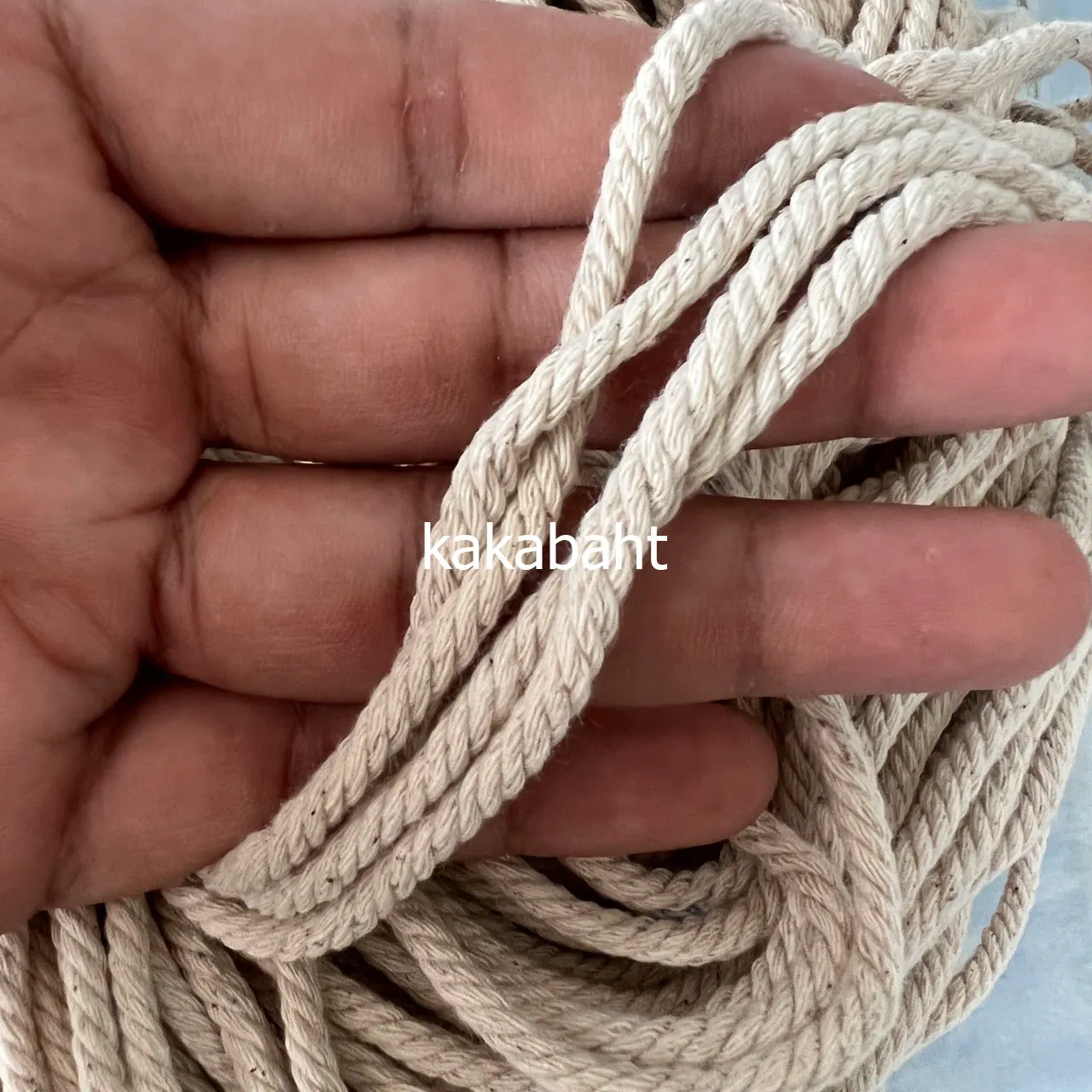 เชือกฝ้ายดิบสำหรับ macrame